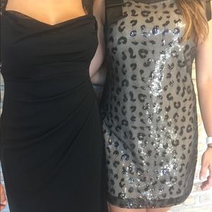 Shorter black/cream dress